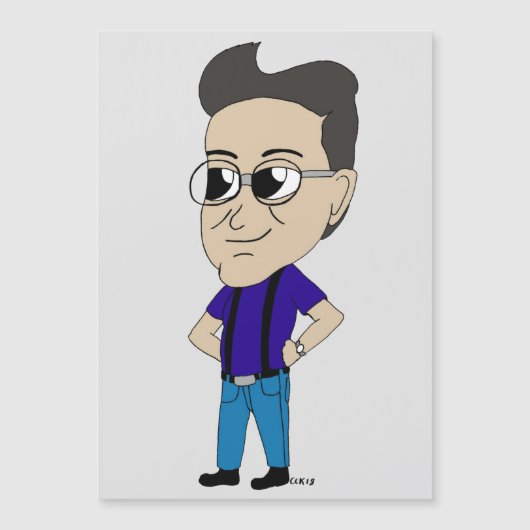 Carte Magnétique chibi (Devant)