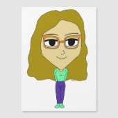 Carte Magnétique chibi (Devant)