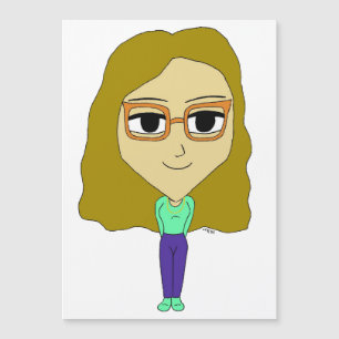 Carte Magnétique chibi