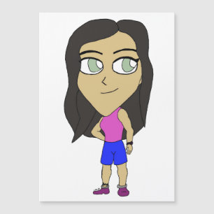 Carte Magnétique chibi
