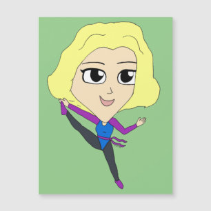 Carte Magnétique chibi