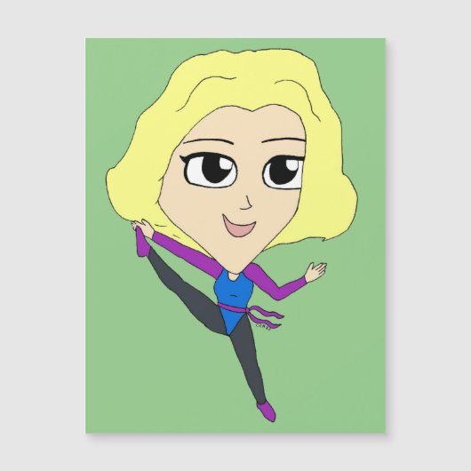 Carte Magnétique chibi (Devant)