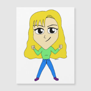 Carte Magnétique chibi