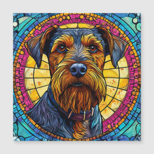 Carte Magnétique Chien de dessin animé mignon