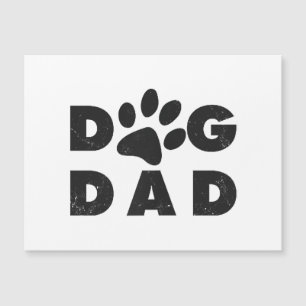 Carte Magnétique Chien papa classique