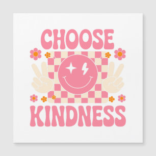Carte Magnétique Choisir la gentillesse - Floral Inspirational (2)