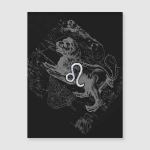 Carte Magnétique Chrome comme Leo Zodiac Connexion Hevelius