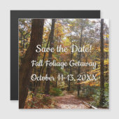 Carte Magnétique Chute Sunlit dans le parc national de Laurel Hill (Devant / Derrière)