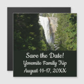 Carte Magnétique Chutes vernales II dans le parc national Yosemite (Devant / Derrière)
