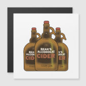 Carte Magnétique Cider de Bean (Devant / Derrière)
