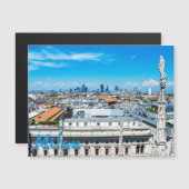 Carte Magnétique Ciel de Milan (Devant / Derrière)