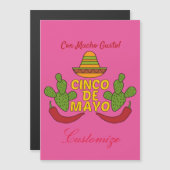 Carte Magnétique Cinco de Mayo Thunder_Cove (Devant / Derrière)