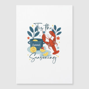 Carte Magnétique Citation de Noël C'est La Saison