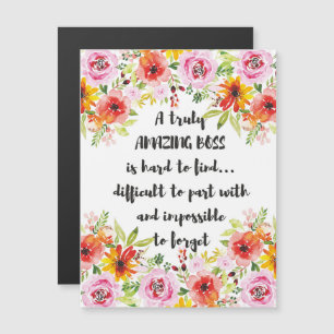 Carte Magnétique Citation de patron Extraordinaire Grand patron App