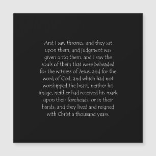 Carte Magnétique Citation d'écriture Révélation 20 4