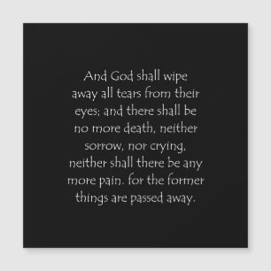 Carte Magnétique Citation d'écriture Révélation 21 4