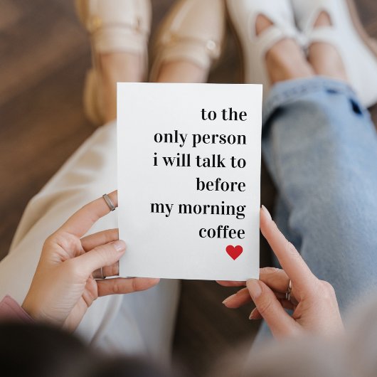 Carte Magnétique Citation romantique moderne