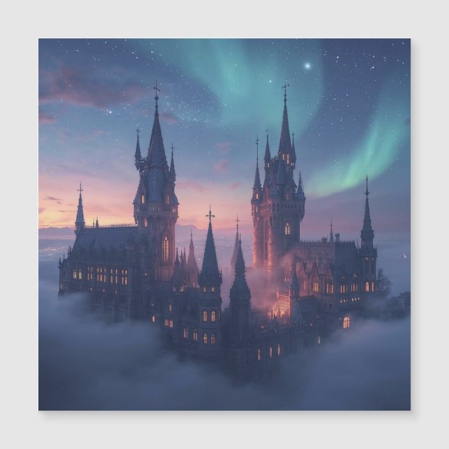 Carte Magnétique Cité nuageuse de lumière (Devant)