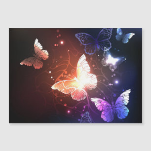 Carte Magnétique Clowing Night Butterflies