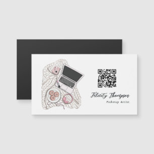 Carte Magnétique Code QR de maquillage