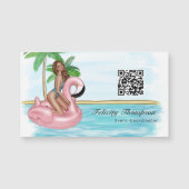 Carte Magnétique Code QR du coordinateur d'événements (Devant)