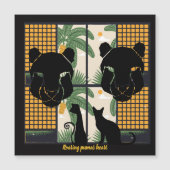 Carte Magnétique Coeurs de pomme (Devant)