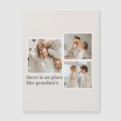 Carte Magnétique Collage Photo & Citation Meilleur Cadeau pour une  (Devant)