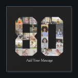 Carte Magnétique Collage photo numéro 80<br><div class="desc">Ce produit personnalisable est un endroit où les photos sont disposées pour former la forme d'un nombre. Il est souvent utilisé pour les célébrations de jalons comme les anniversaires, les mariages ou les réalisations, permettant aux utilisateurs de mettre en valeur des images mémorables dans un seul affichage accrocheur. Les conceptions...</div>