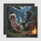 Carte Magnétique Collecte des forêts de Bigfoot et de Chief Moonlit (Devant / Derrière)