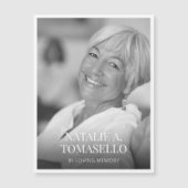 Carte magnétique commémorative de la fête de la vi (Devant)