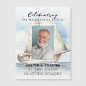 Carte magnétique commémorative de la fête de la vi (Devant)