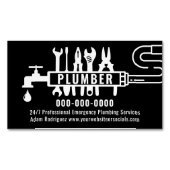 Carte magnétique commerciale de couleur modifiable (devant)