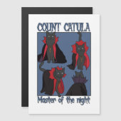 Carte Magnétique Comte Catula Maître de la Nuit (Devant / Derrière)