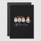 Carte Magnétique Conception propre minimale de Little Boo Crew (Devant / Derrière)