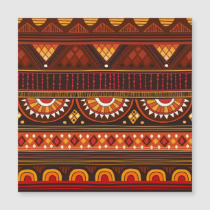 Carte Magnétique Conception Tribal sans soudure pour diverses utili