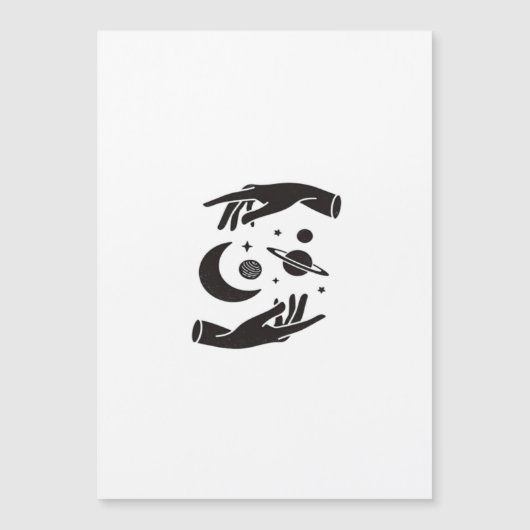 Carte Magnétique Conception Whimsigoth (Devant)