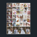 Carte Magnétique Concevez Votre Propre Collage de 40 Photos<br><div class="desc">Personnalisez votre photographie. Vous pouvez créer ce produit personnalisé pour des occasions spéciales comme les mariages,  les anniversaires,  Noël,  les fêtes,  les mémoriaux,  la remise des diplômes,  les anniversaires de mariage et plus encore. Il peut également être offert en cadeau à votre meilleur ami,  ami proche,  famille et parents.</div>