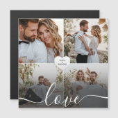 Carte Magnétique Concevez Votre Propre Collage de Photographies d'A (Devant / Derrière)