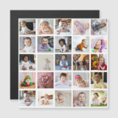 Carte Magnétique Concevez votre propre collection de photos 25 (Devant / Derrière)