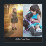 Carte Magnétique Concevez votre propre collection photo 2<br><div class="desc">Customisez votre photographie. Vous pouvez faire ce produit personnalisé pour des occasions spéciales comme mariages,  anniversaires,  Noël,  Fêtes,  Mémoriaux,  Graduation,  Anniversaires et plus encore. Il peut également être offert en cadeau à votre meilleur ami,  ami proche,  famille et famille.</div>