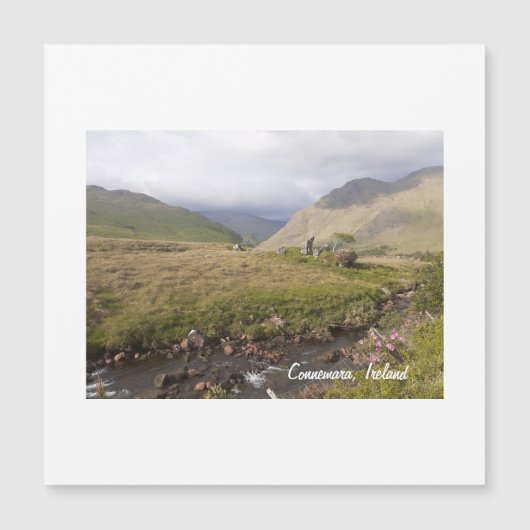 Carte Magnétique Connemara Irlande (Devant)