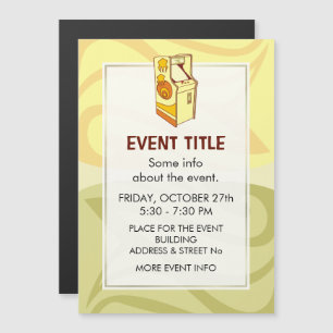 Carte Magnétique Console des jeux d'arcade