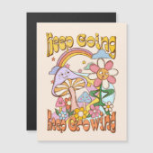 Carte Magnétique Continuer à grandir (Devant / Derrière)