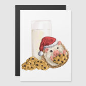 Carte Magnétique Cookie de Noël (Devant / Derrière)