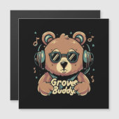 Carte Magnétique Copain de groove (Devant / Derrière)