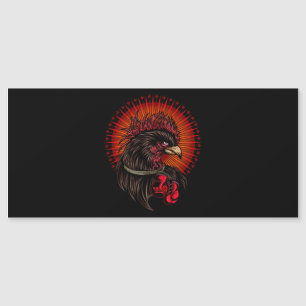 Carte Magnétique Coq de boîte