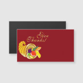 Carte Magnétique Cornucopia (Devant / Derrière)