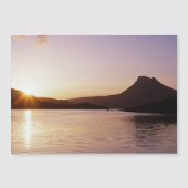 Carte Magnétique Coucher de soleil Stac Pollaidh Écosse (Devant)