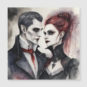 Carte Magnétique couple Vampire