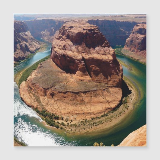 Carte Magnétique Courbure en fer à cheval, Arizona (Devant)